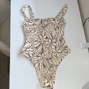 Zulu & Zephyr Floral Print One Piece Swimsuit